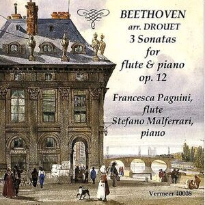 Beethoven,L.V. / Pagnini,Francesca - Beethoven: 3 Sonatas For Flute & Piano